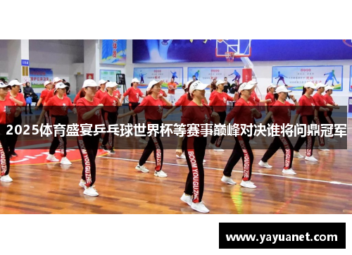 2025体育盛宴乒乓球世界杯等赛事巅峰对决谁将问鼎冠军